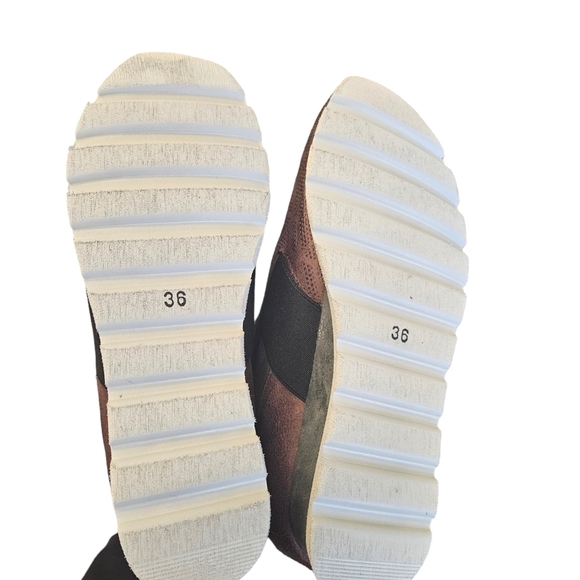 Miz Mooz Canarsie Wedge Sneakers Plum Womens - Picture 6 of 7